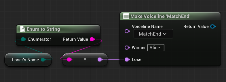Correct access to an enumerator's display name