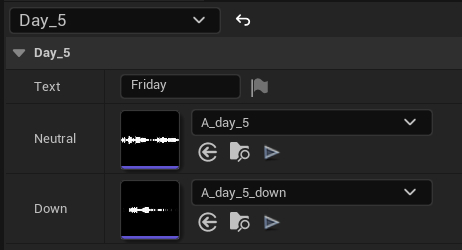 Example interchangeable for Friday