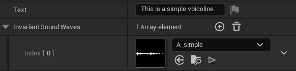 Simple voiceline example